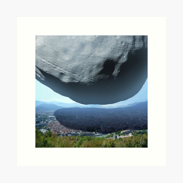 The Scale of Phobos Art Print