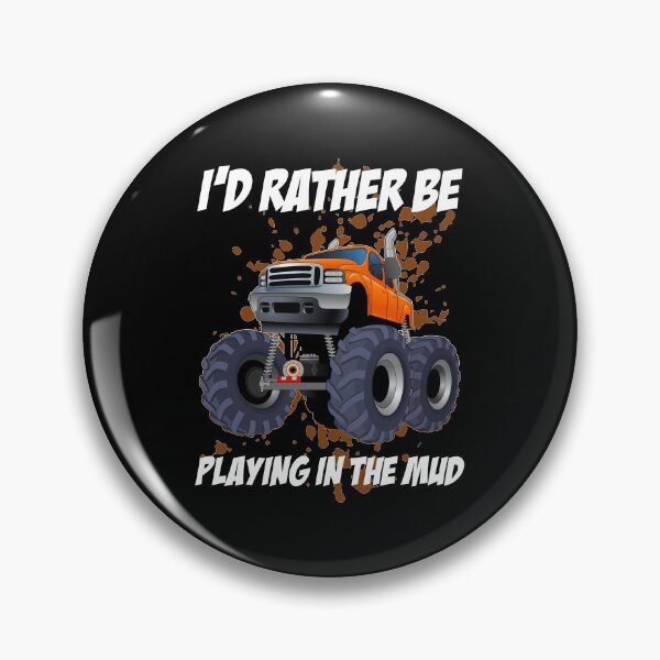 Item preview, Playing In The Mud Bogging Funny Mudding print designed and sold by jakehughes2015.