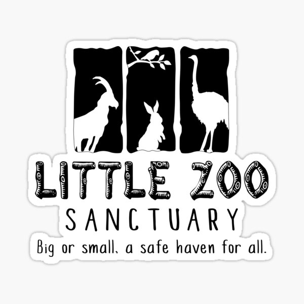 LZS Noir Logo Sticker