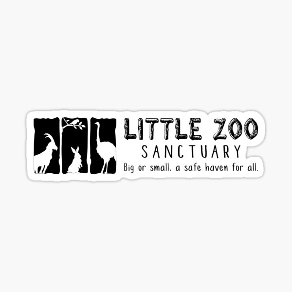 LZS Noir Logo Sticker