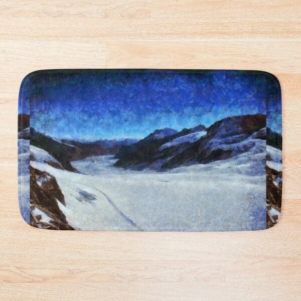 Item preview, Darkness starting to descend onto a glacier designed and sold by ashishagarwal74.
