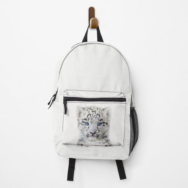 Item preview, Baby Snow Leopard, Baby Animals Art Print by Synplus designed and sold by synplus.