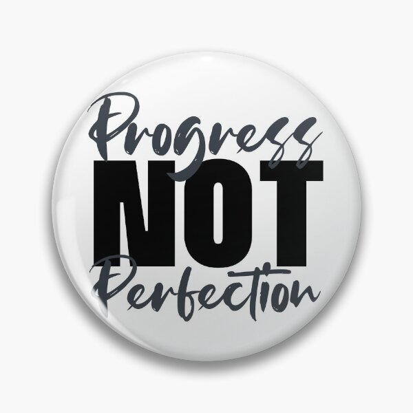 Item preview, Progress Not Perfection  designed and sold by Aryeh Studio.