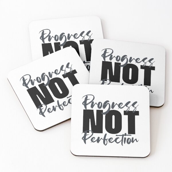 Item preview, Progress Not Perfection  designed and sold by Aryeh Studio.