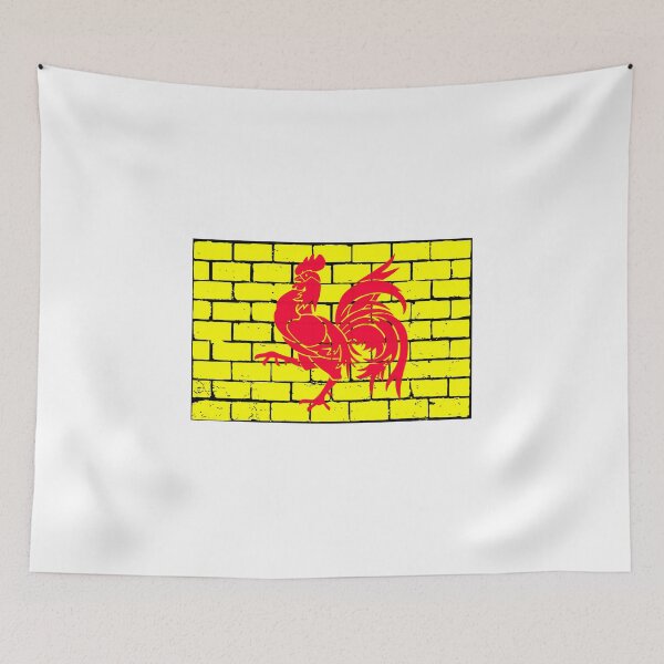 Item preview, Wallonia Wallonia flag, Belgium flag designed and sold by GeogDesigns.