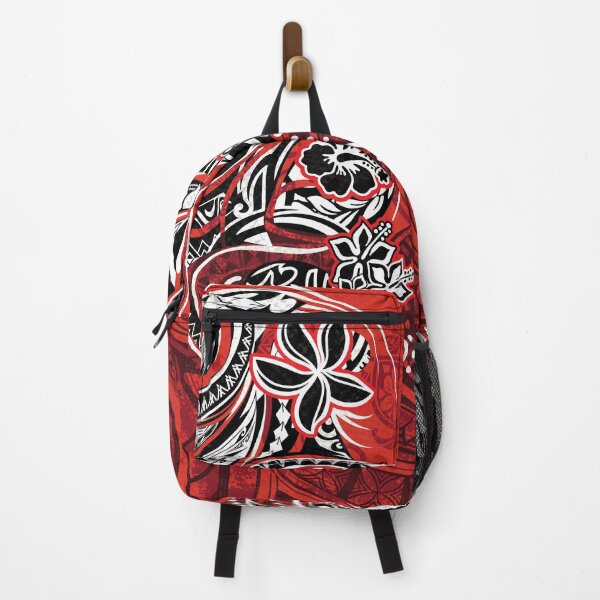 Item preview, Hawaiian Red Tribal ALOHA Print designed and sold by sunnthreads.
