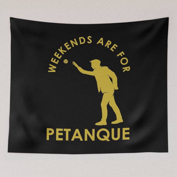 Item preview, Funny French Boules Weekends Are For Petanque graphic designed and sold by jakehughes2015.