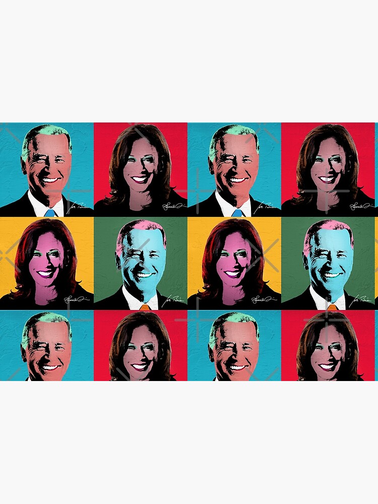 BIDEN HARRIS Pop Art Portrait by popdesigner