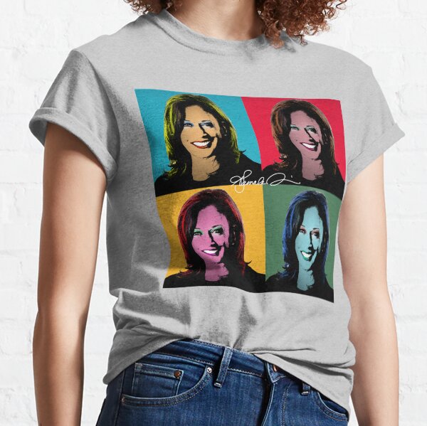 Item preview, KAMALA HARRIS Pop Art Portrait designed and sold by popdesigner.
