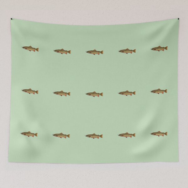 Item preview, Brook Trout with Hook designed and sold by kaylanettleton.