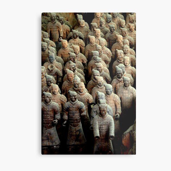 Worriors Metal Print