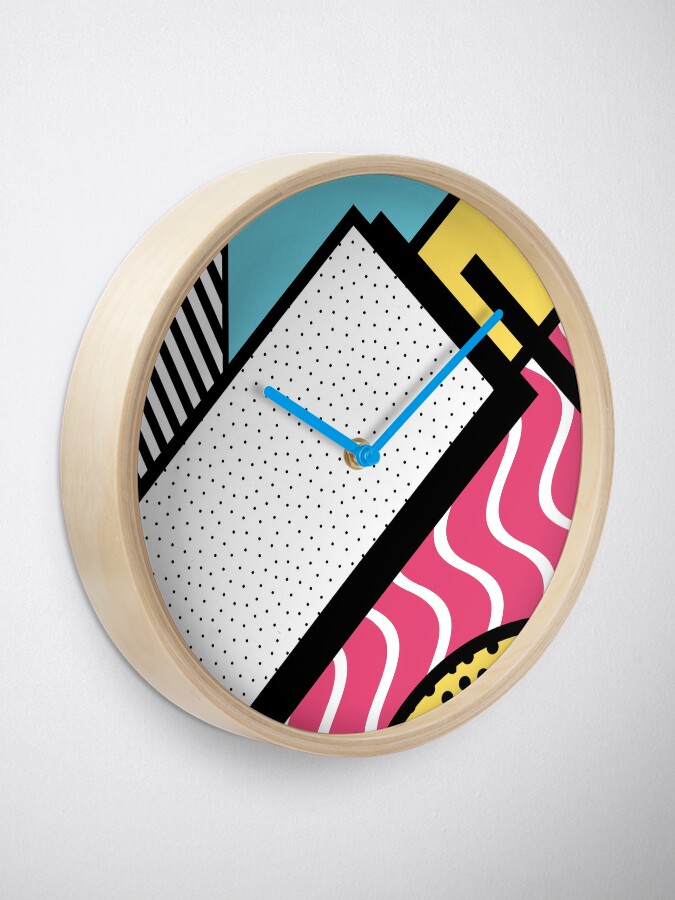 Abstract 80s memphis pop art style graphics