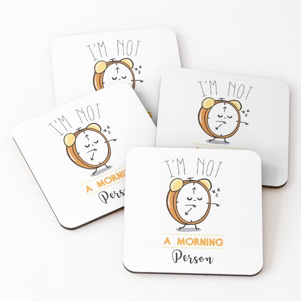 Item preview, I am not a morning person  designed and sold by AttireCafe.