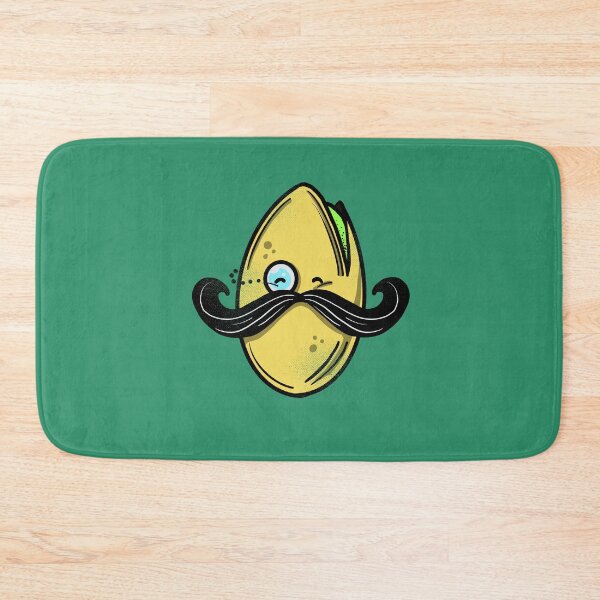 Item preview, Mustachioed Pistachio  designed and sold by Danny Devine.