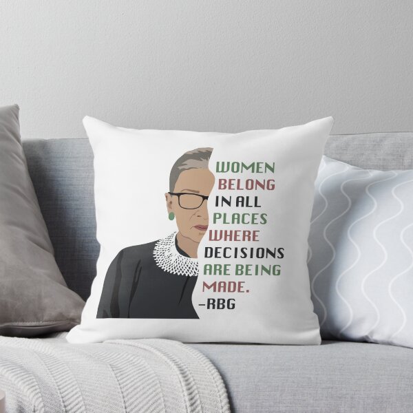 Item preview, RBG Quote- Women Belong In All Places Where Decisions Are Being Made designed and sold by melinarae.