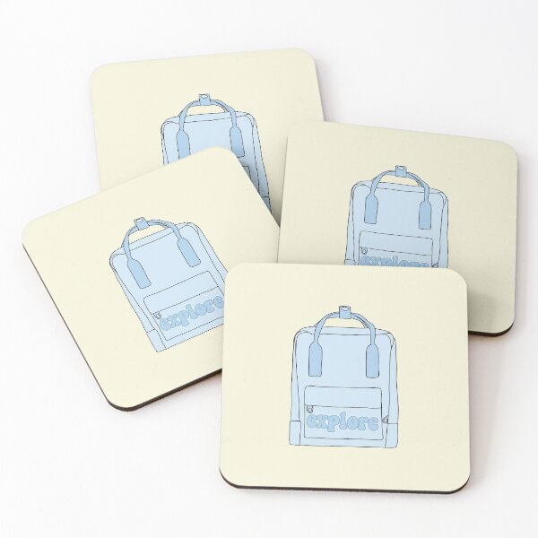 Item preview, explore blue backpack designed and sold by tehecaity.