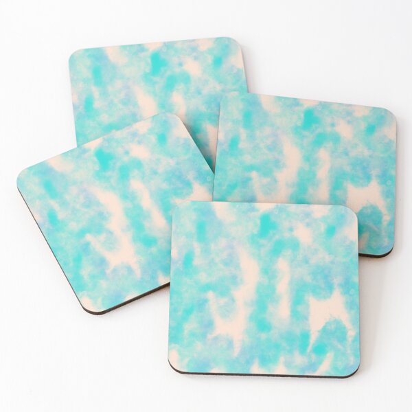 Item preview, Turquoise Abstract Pattern designed and sold by okpinsArtDesign.