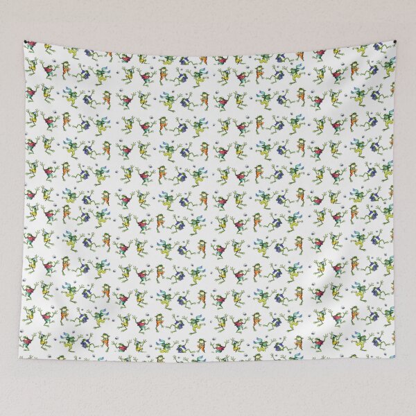 Item preview, Dancing Frogs designed and sold by Rebecca Thornburgh.