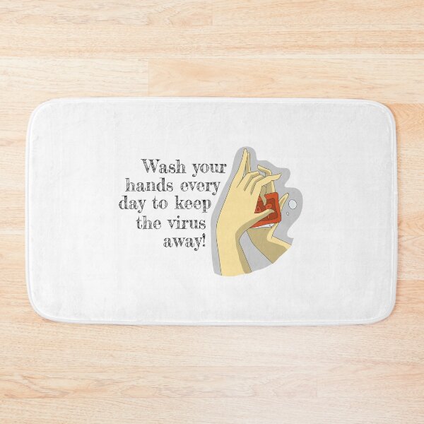 Item preview, Wash your hands every day to keep the virus away designed and sold by introvertcafe.