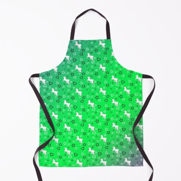 Item preview, White Unicorn Pattern (Green & Purple) designed and sold by blakcirclegirl.