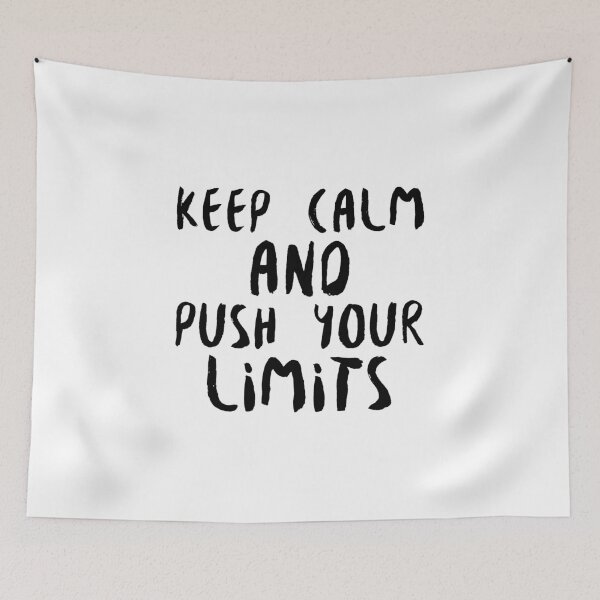 Item preview, Keep calm and push your limits designed and sold by josephsteez.