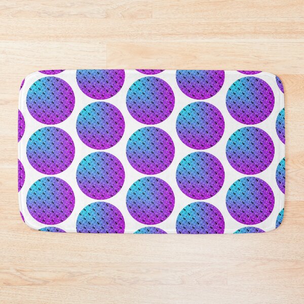 Item preview, Black Unicorn Pattern (Blue & Pink) designed and sold by blakcirclegirl.