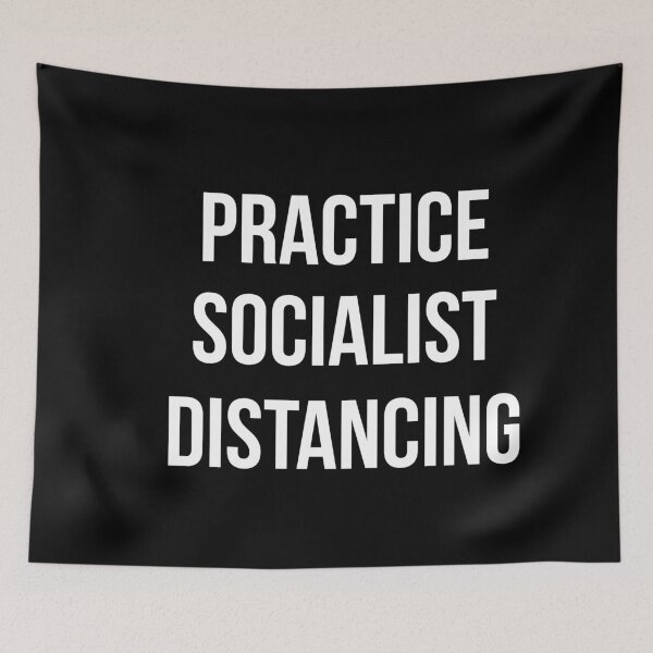 Item preview, Practice Socialist - Socialism Distancing for Men Women designed and sold by ambaart.