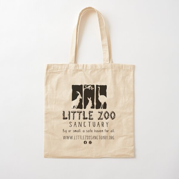 LZS Full Noir Cotton Tote Bag
