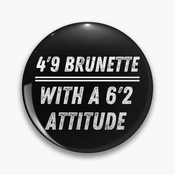 Item preview, 4'9" Brunette with Attitude designed and sold by razvigod.