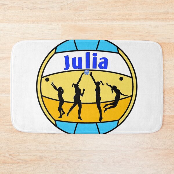 Item preview, Julia loves volleyball  designed and sold by Attiva.