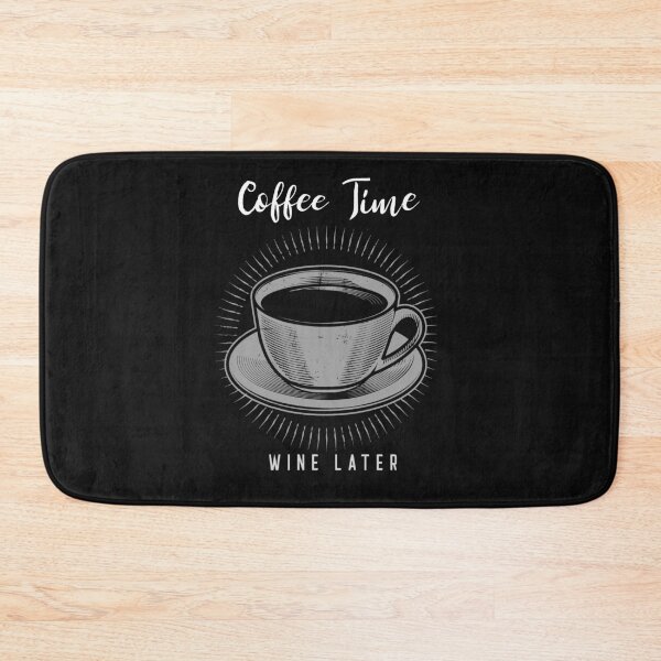 Item preview, Coffee Time Wine Later- Vintage Doodle- coffee lovers gift designed and sold by EvaWolf.