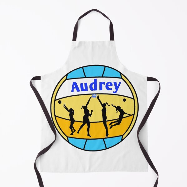 Item preview, Audrey loves volleyball designed and sold by Attiva.