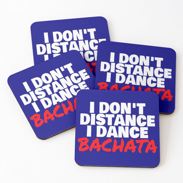 Item preview, I Don't Distance I Dance Bachata T Shirt Merch designed and sold by PRINTS2HOT.