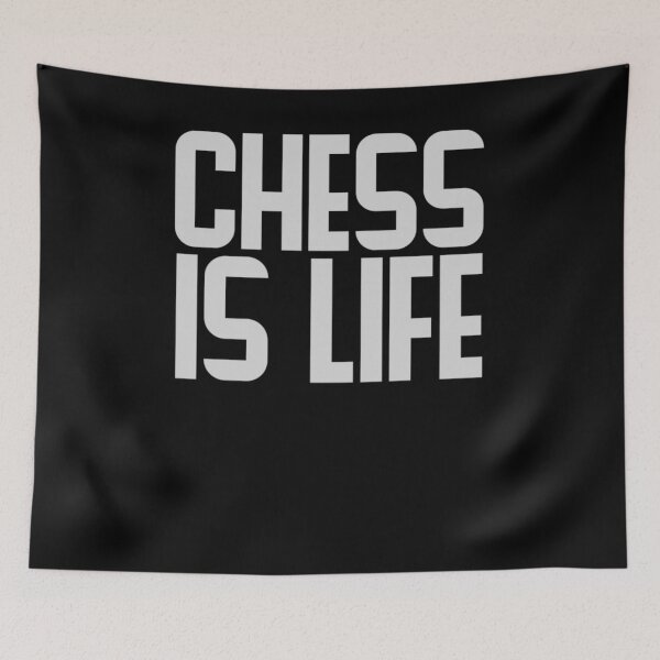 Item preview, Chess is life designed and sold by TyronMorgan.