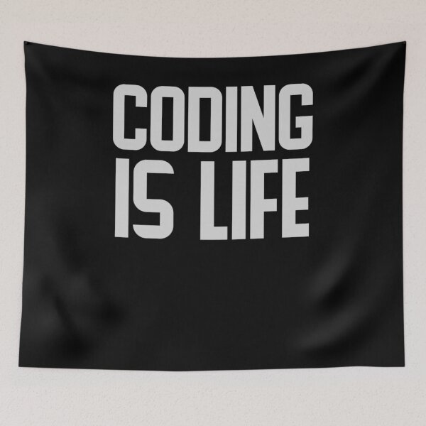 Item preview, Coding is life designed and sold by TyronMorgan.