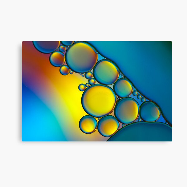 Oil and Water 7 Canvas Print