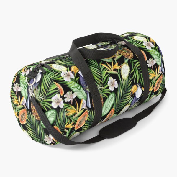 Item preview, Tropical fruits, toucans and flowers designed and sold by JuliaBadeeva.