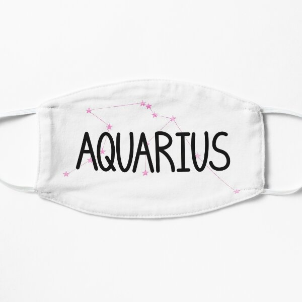 Aquarius Pink Flat Mask
