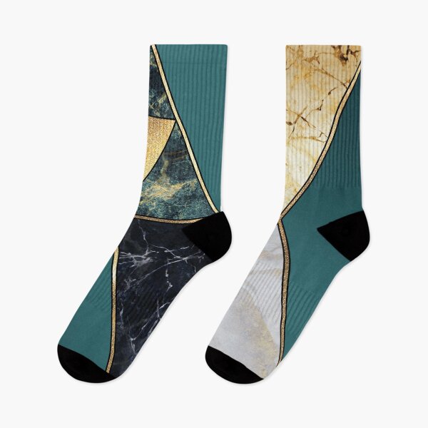 Item preview, Emerald Green Emperor - geometric triangle design designed and sold by NordicSommer.