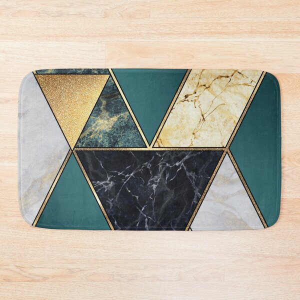 Item preview, Emerald Green Emperor - geometric triangle design designed and sold by NordicSommer.
