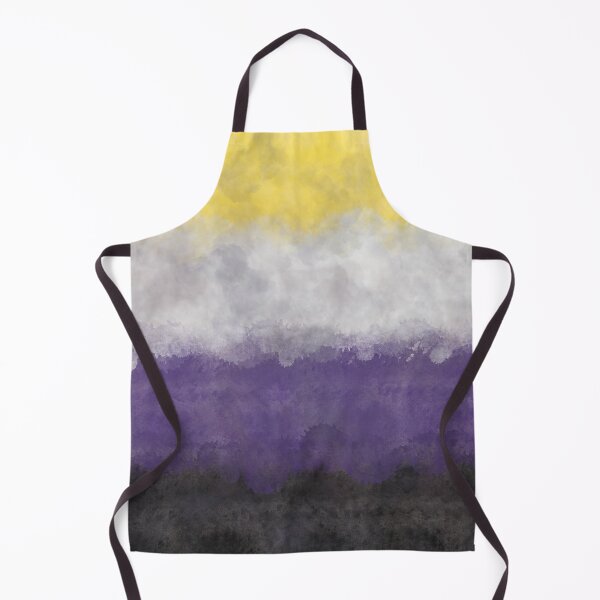 Item preview, Distressed Nonbinary Pride Flag designed and sold by Liam Connors-Smith.