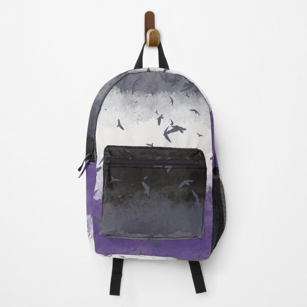 Item preview, Asexual Pride Flag with a Flock of Birds designed and sold by Liam Connors-Smith.