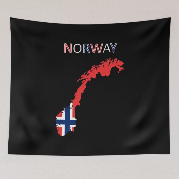 Item preview, Norway Flag - Art design designed and sold by AndiHK.