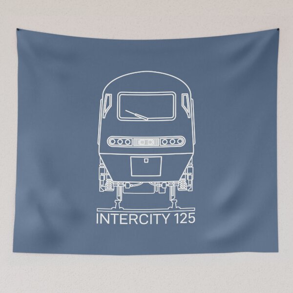 Item preview, InterCity 125 High Speed Train Blueprint Art Present designed and sold by Maljonic.