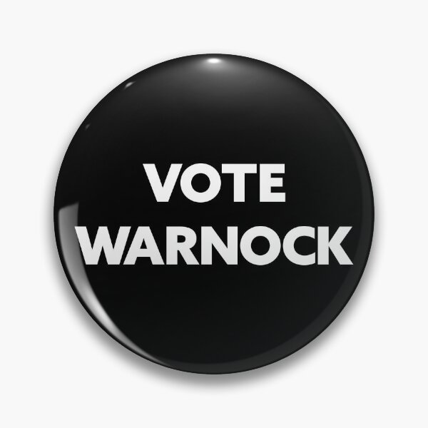 Item preview, Vote Warnock (Raphael Warnock), Georgia Democratic Senator designed and sold by Bill Shearer.