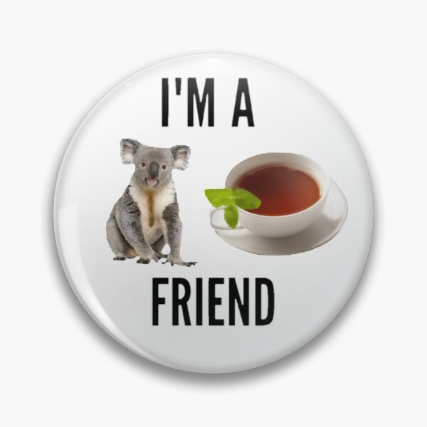 Item preview, Koala Tea Friend Pun designed and sold by Punderful-Life.