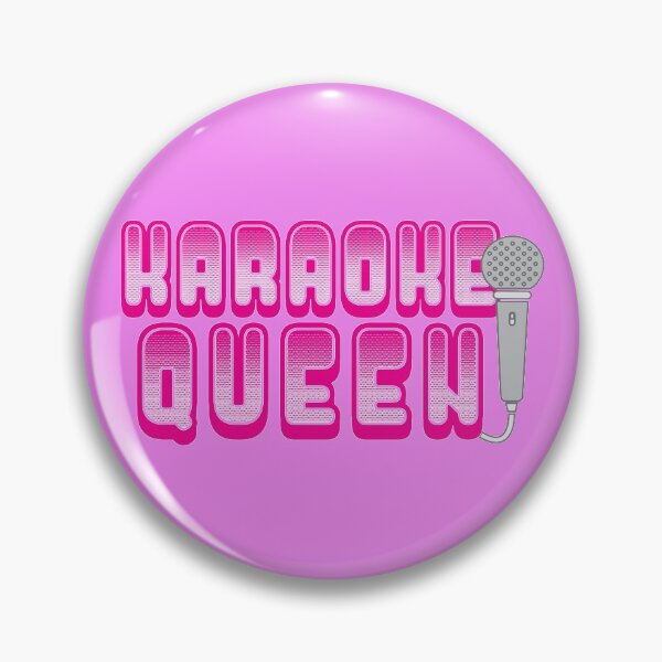 Item preview, Karaoke Queen For Open Mic Night Amateur Singers designed and sold by TheCrazyBear.