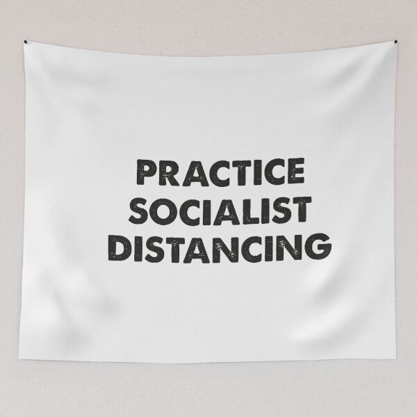 Item preview, Practice Socialist - Socialism Distancing for Men Women designed and sold by ambaart.