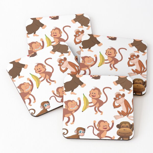 Item preview, Cute Monkey Pattern designed and sold by JacieDesigns.