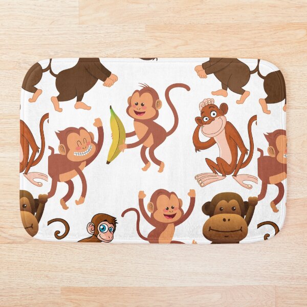 Item preview, Cute Monkey Pattern designed and sold by JacieDesigns.